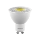 DICROICO ECO BLANCA GU10 7W 100-240VAC LUZ CÁLIDA 2700K 38º 595LM