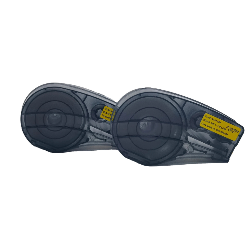 Cinta para Rotulador Brady 12.7 mm x 6.4 m - Color Amarillo (M210 / M211 / M210-LAB)