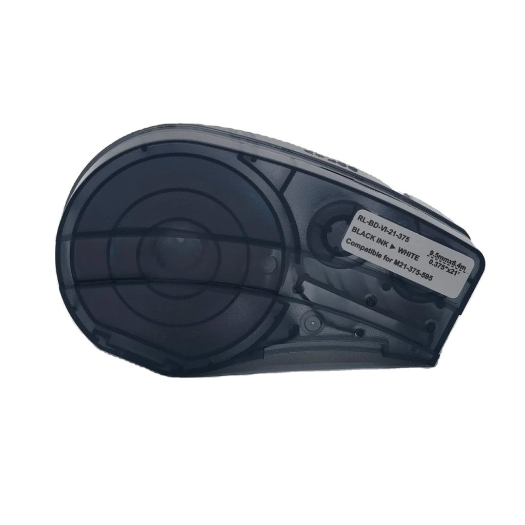 Cinta para Rotulador Brady 9.52 mm x 6.4 m - Color Blanco (M210 / M211 / M210-LAB)