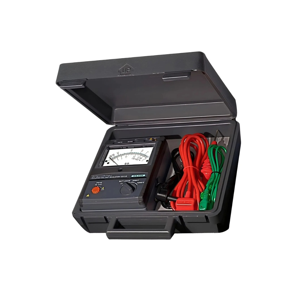 MEGOHMETRO ANALOGO 10KV 3124 KYORITSU                       