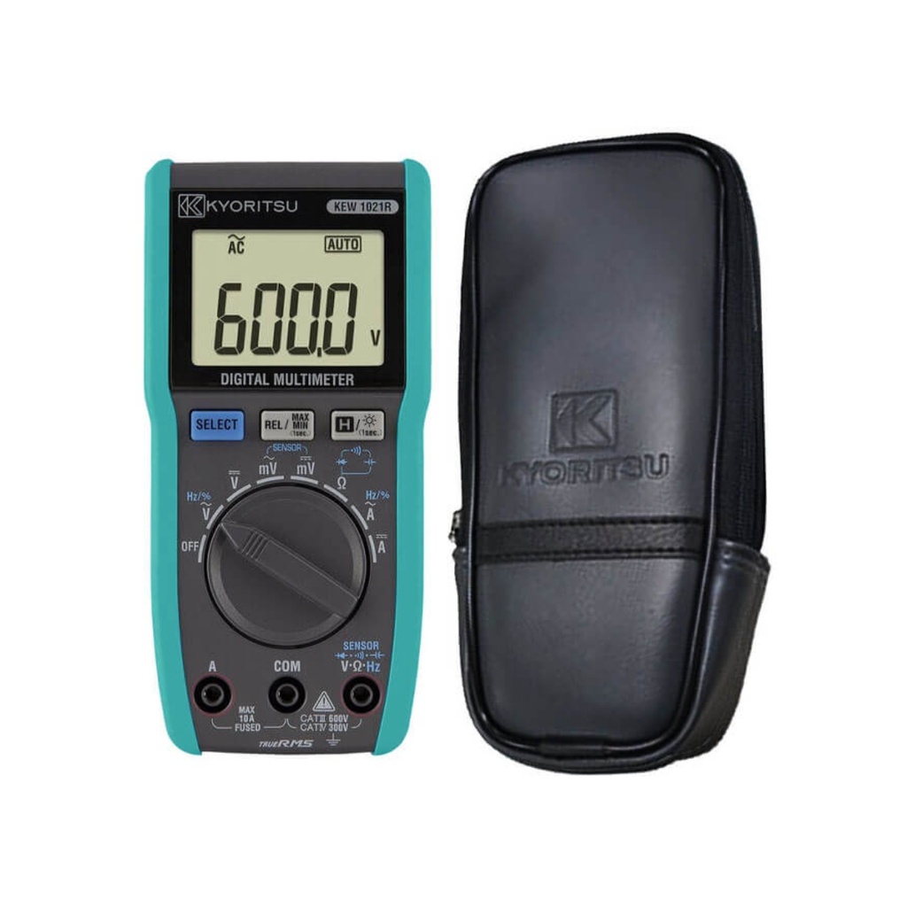 Multímetro digital 600V-AC/DC 600mV-AC/DC 10A-AC/DC CAT IV 300V/CAT III 600V TRMS