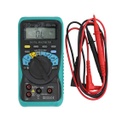Multimetro digital 10A-AC/DC 600V-AC/DC Hz, 40MΩ, capacitancia, diodo, continuidad CAT. III 300V