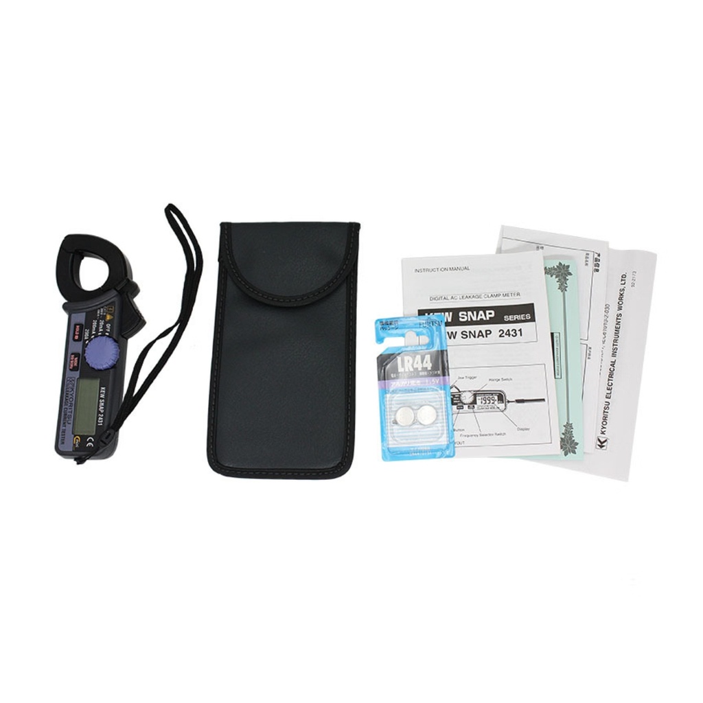 Pinza detector de fuga 200A-AC, Ø24mm CAT III 300V