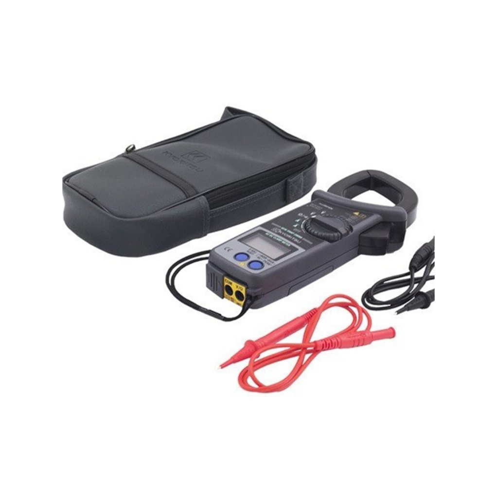 Pinza amperimétrica 2KA-AC/DC, 750VAC/1KVDC, Hz, 4kΩ, continuidad, Ø55mm CAT IV 600V TRMS