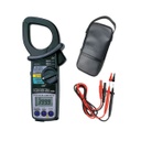 Pinza amperimétrica 2KA-AC/DC, 750VAC/1KVDC, Hz, 4kΩ, continuidad, Ø55mm CAT IV 600V