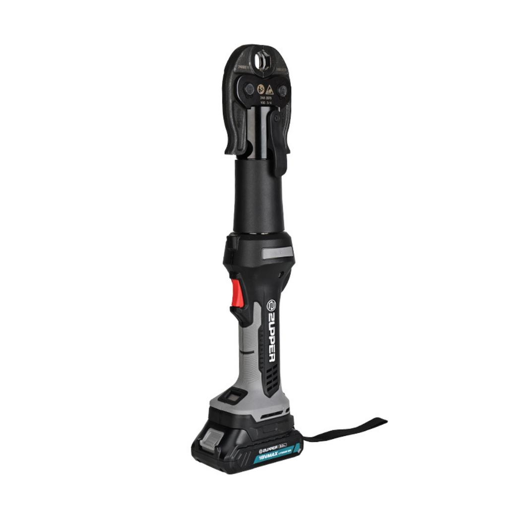 Prensa Hidraulica A Bateria Para Tubos Inox 35mm Cobre Y Multicapa 40mm