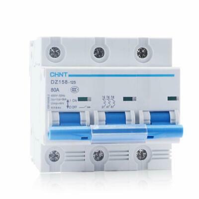 Int. Termomagnetico Tripolar, 80A, 10Ka