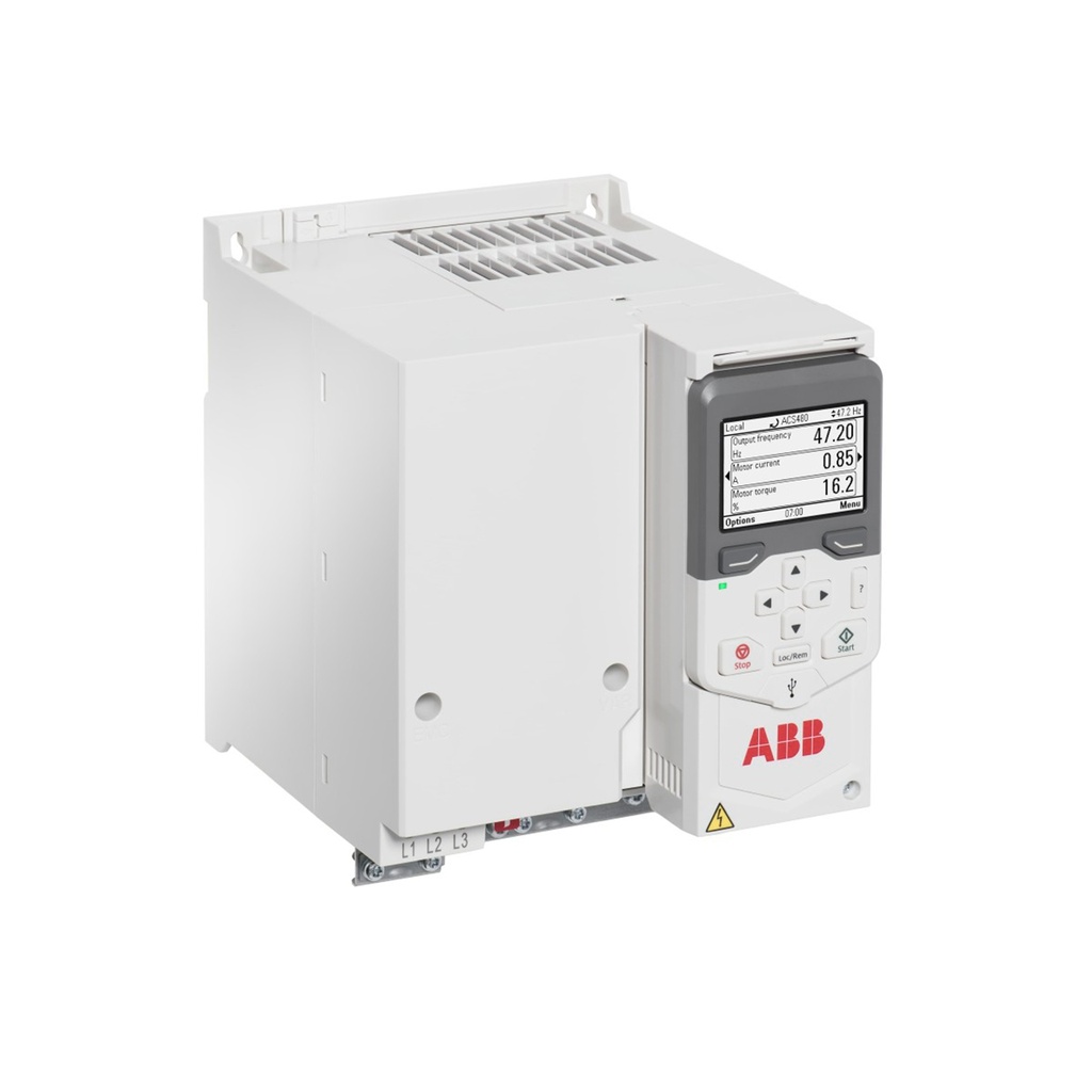 Variador De Velocidad VFD, 5.5kW / 7.5HP, 26A, 380-480V, Trifasico