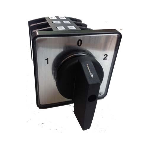 Conmutador de linea 1-0-2, 2 polos, 25A 