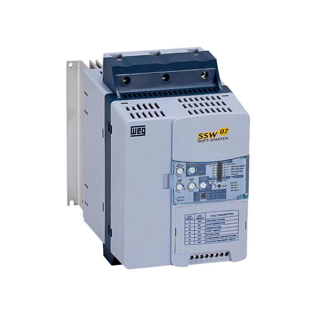 Arrancador Suave Soft-Starter, 200-575VAC, 61A, 20HP/220VAC, 50HP/440VAC