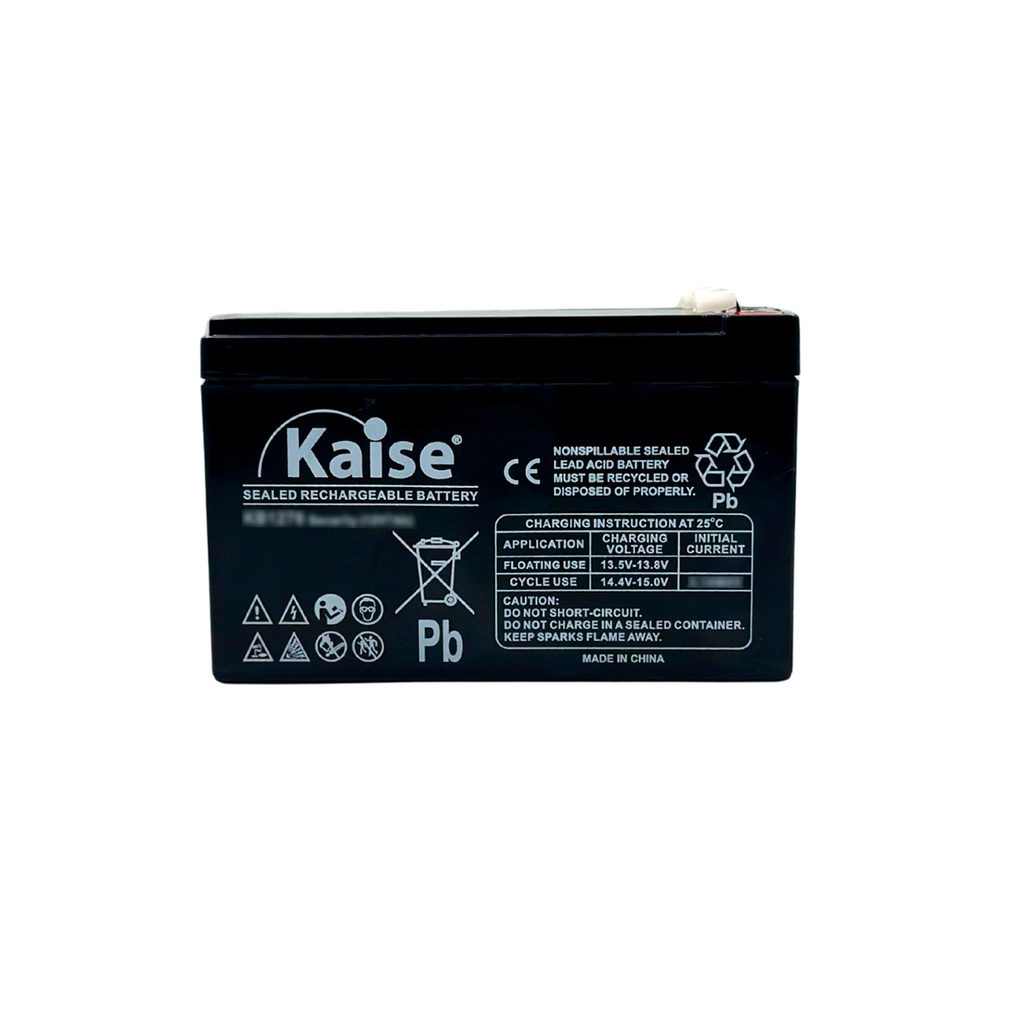 Bateria 12V 7AH VRLA AGM Terminal Superior