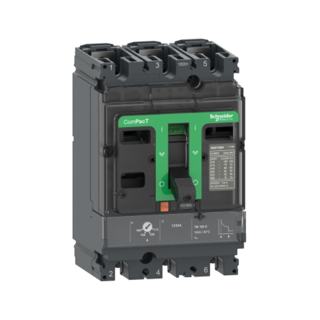 Interruptor Automático Caja Moldeada 3P Reg.  44.1-63 Amp 85/220V 36/380V 35/440V kA NSX100F, TM63D