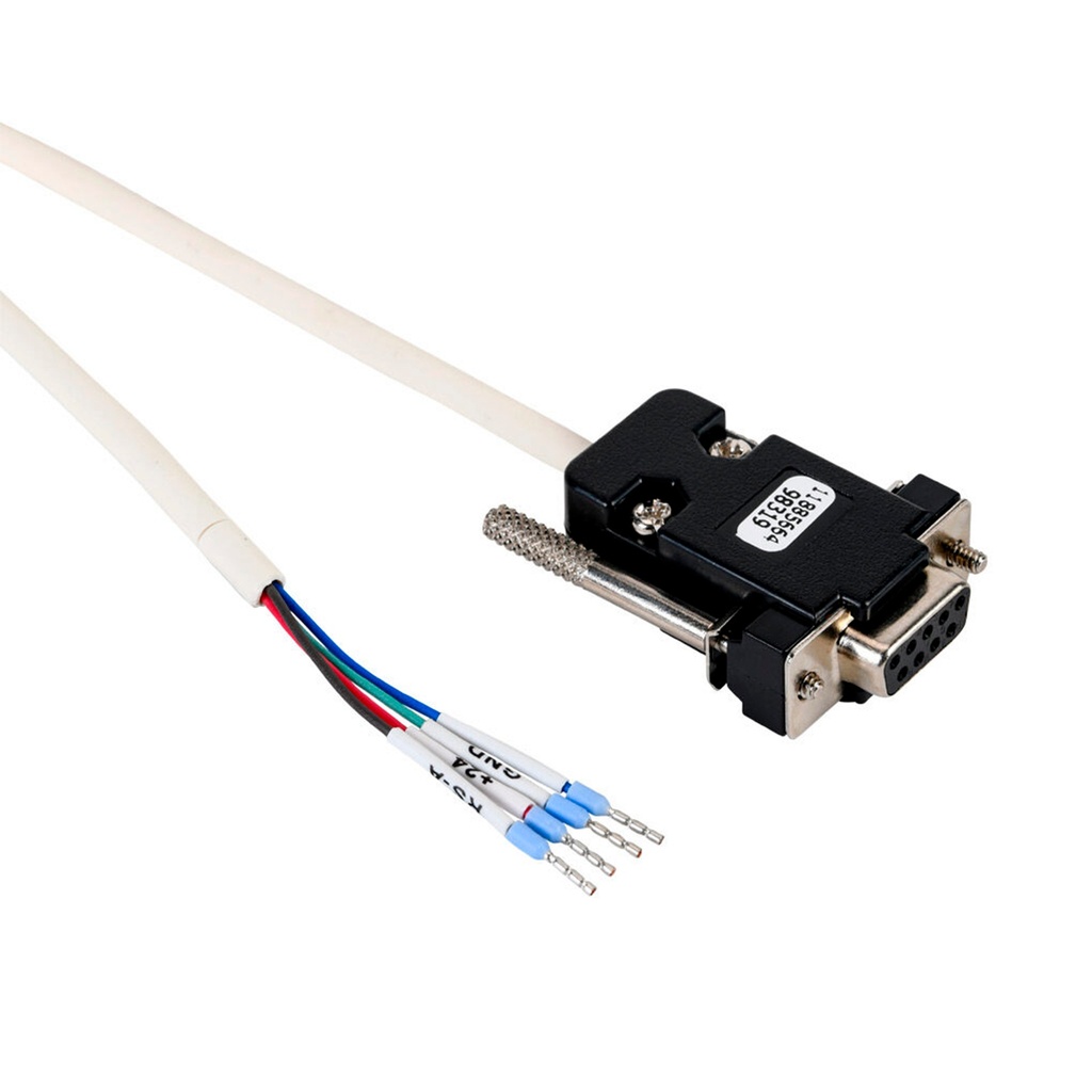 Cable De Comunicacion HMI Remoto 3 m Para CFW500, 9 Pines D-Sub
