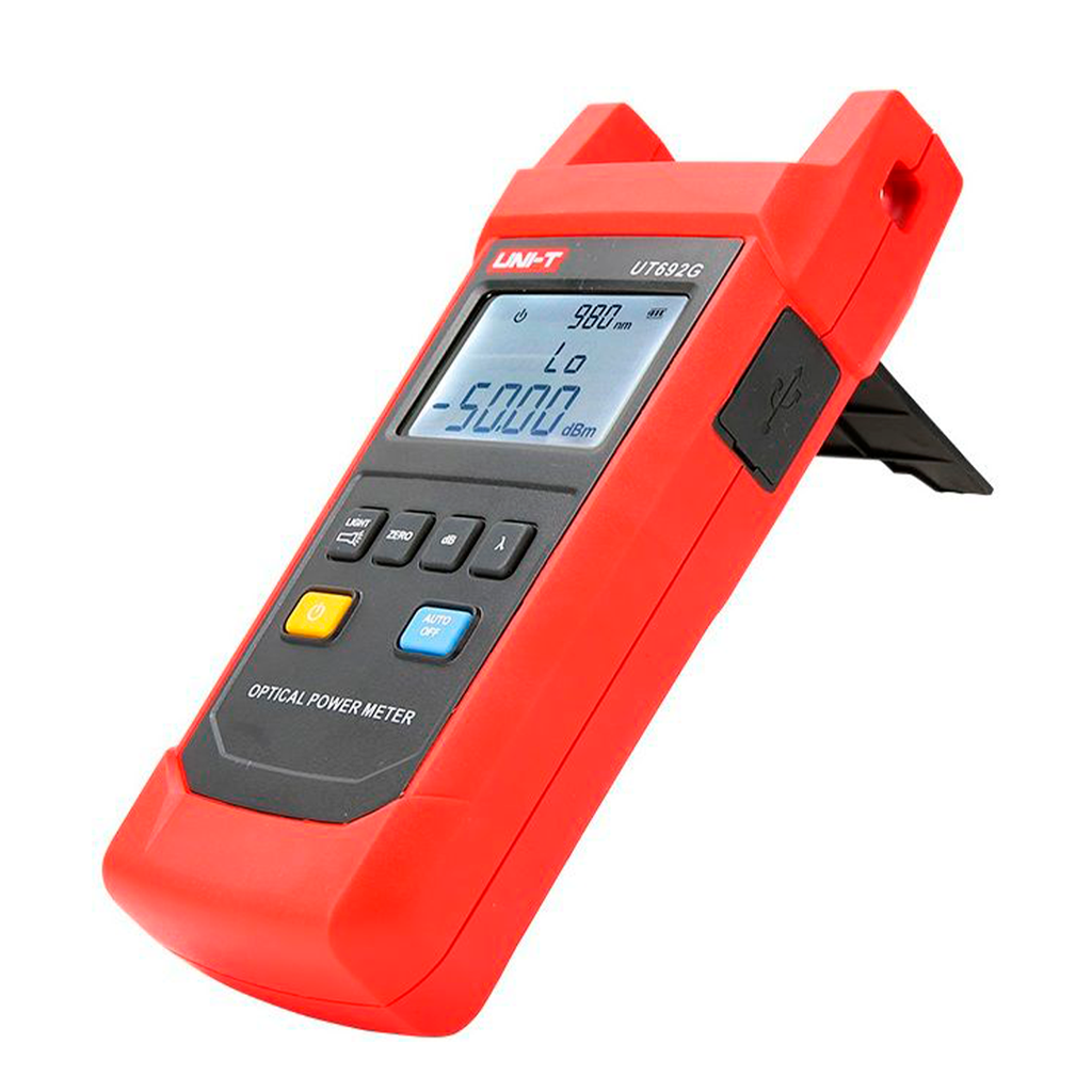 Medidor De Potencia Optica Con Rangos En Dbm Y Db Para Redes De Fibra