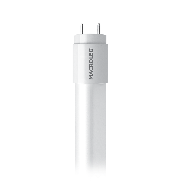 TUBO LED VIDRIO (FLUORESCENTE)  18W 185-265VAC 1200MM LUZ CÁLIDA 3000K