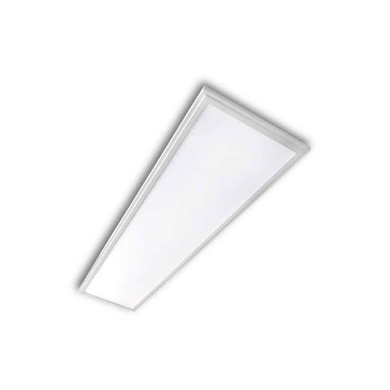 PANEL LED BLANCO RECTANGULAR PRO 1195x295MM 40W 3600LM 110-260VAC FP0.98 LUZ FRÍA 6000K