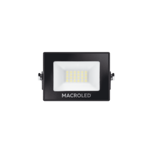 REFLECTOR LED NEGRO 10W 220-240VAC LUZ CÁLIDA 3000K IP65