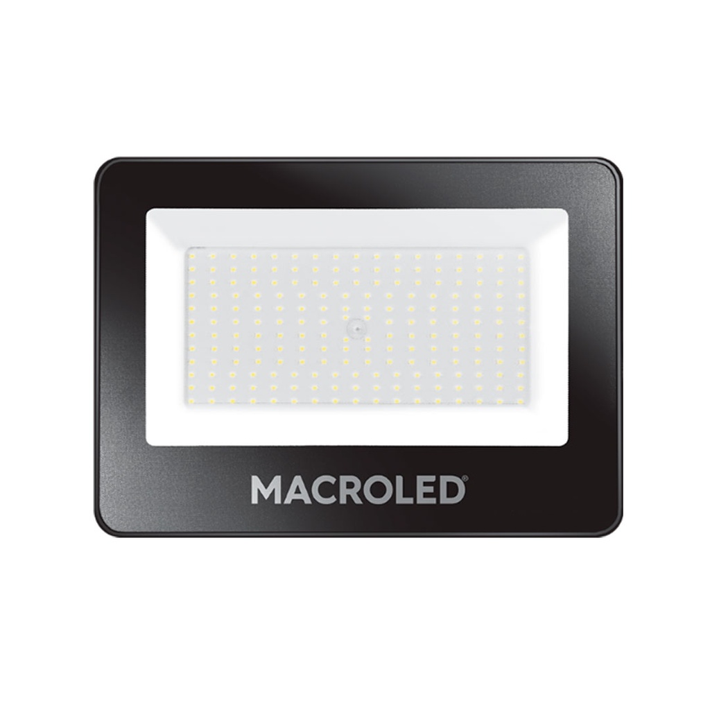 REFLECTOR LED NEGRO 150W 220-240VAC LUZ FRÍA 6500K IP65