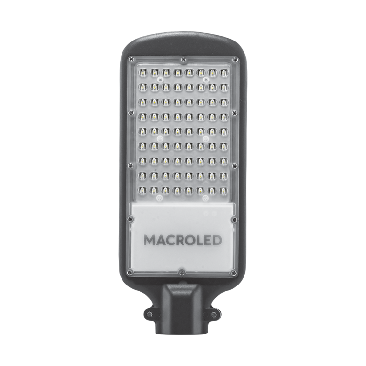 LUMINARIA LED ALUMBRADO PÚBLICO, 50W, 100-265VAC, LUZ FRÍA 5700K FP0.9 CRI80 IP65 IK08