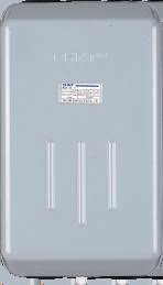 Caja De Llave De Partida Cerrada Reg. 17 - 25 A Cont. 25 Amp Color Plomo