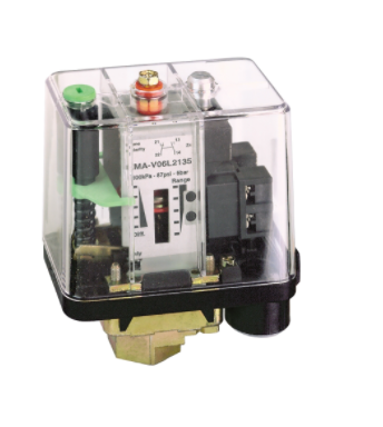 Presostato Electromecanico 1-6 Bar 1Nanc Bsp 1/4" Osisense Xm 