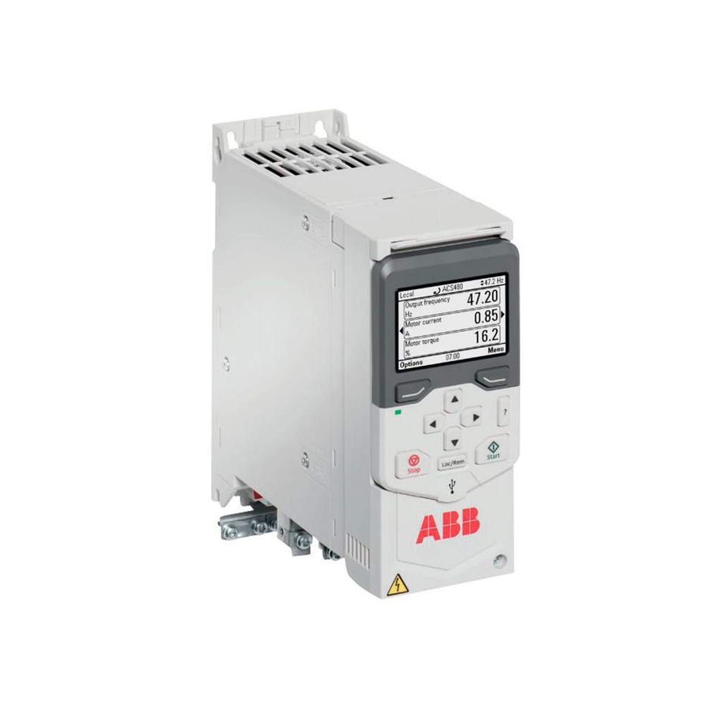 Variador De Velocidad VFD, 1.1kW / 1.5HP, 5.7A, 380-480V, Trifasico