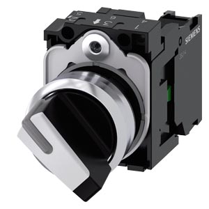 Selector Lum. Metal 22mm 2 Pos. Blanco 1NA (Sin LED)