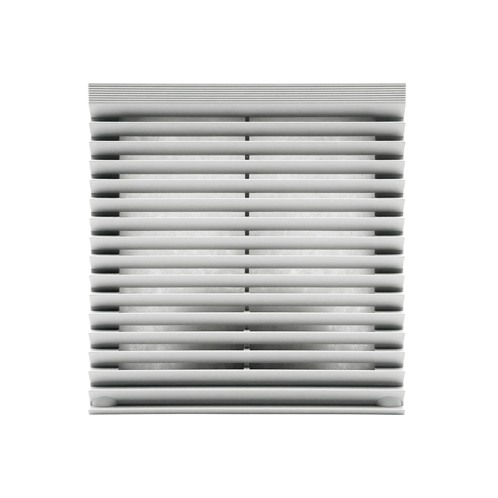 Rejilla Con Filtro Para  Tablero  255 X255Mm Ral7035