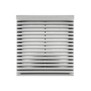 Rejilla Con Filtro Para  Tablero  255 X255Mm Ral7035