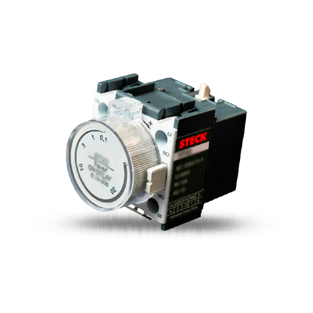 Block Temporizador Neumatico Al Reposo 0.1 - 30Seg (Contactor)