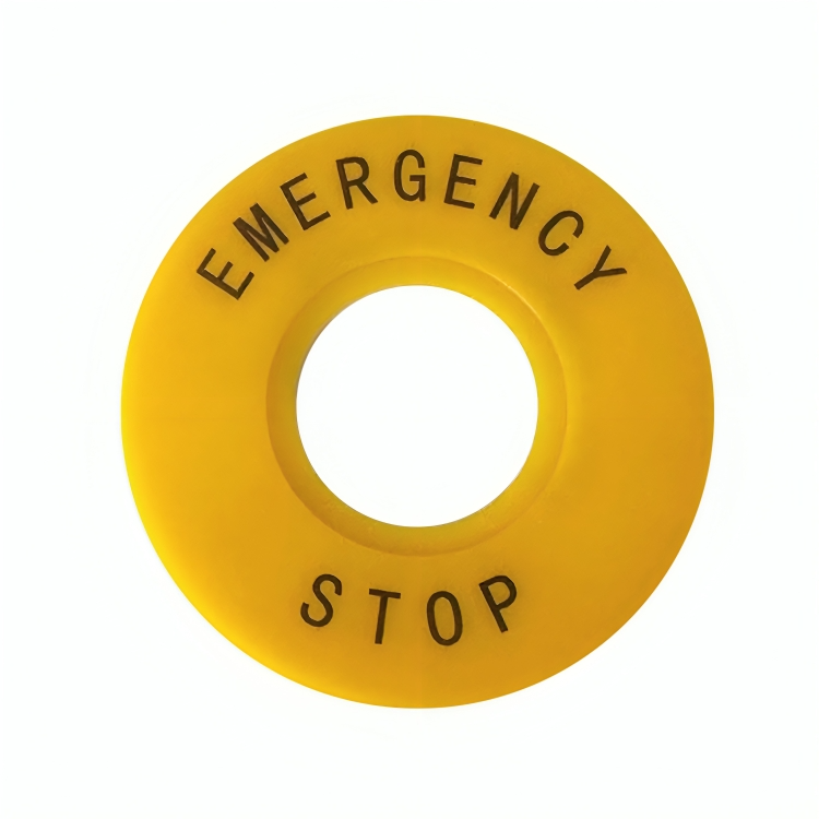 Etiqueta Parada De Emerg. 60Mm 