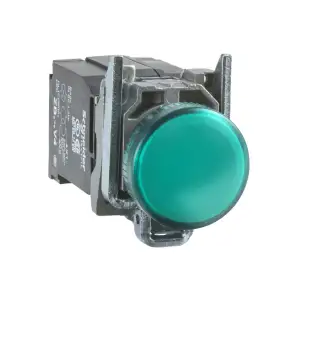 Piloto De Señalizacion Metal Color Verde Ø 22Mm 440-460Vac  Harmony