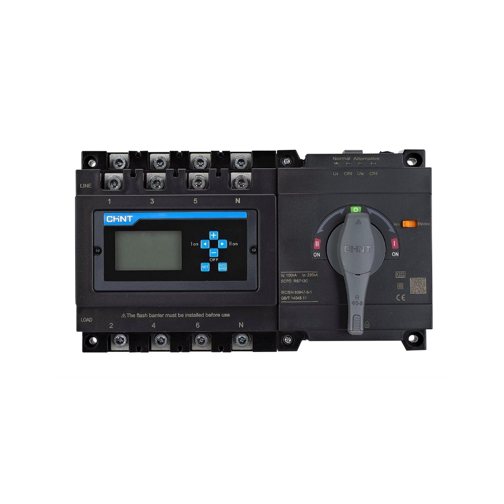 Conmutador De Transferencia Automatica ( Seccionador-Tipo Pc )
Nxz-630/4A  400A, Controlador Standar