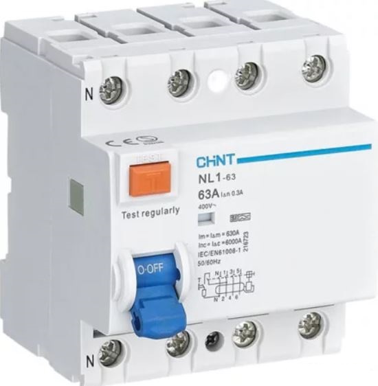 Int. Diferencial Nl1-63 - 4P / 63A 300Ma Type A 6Ka Inmunizado