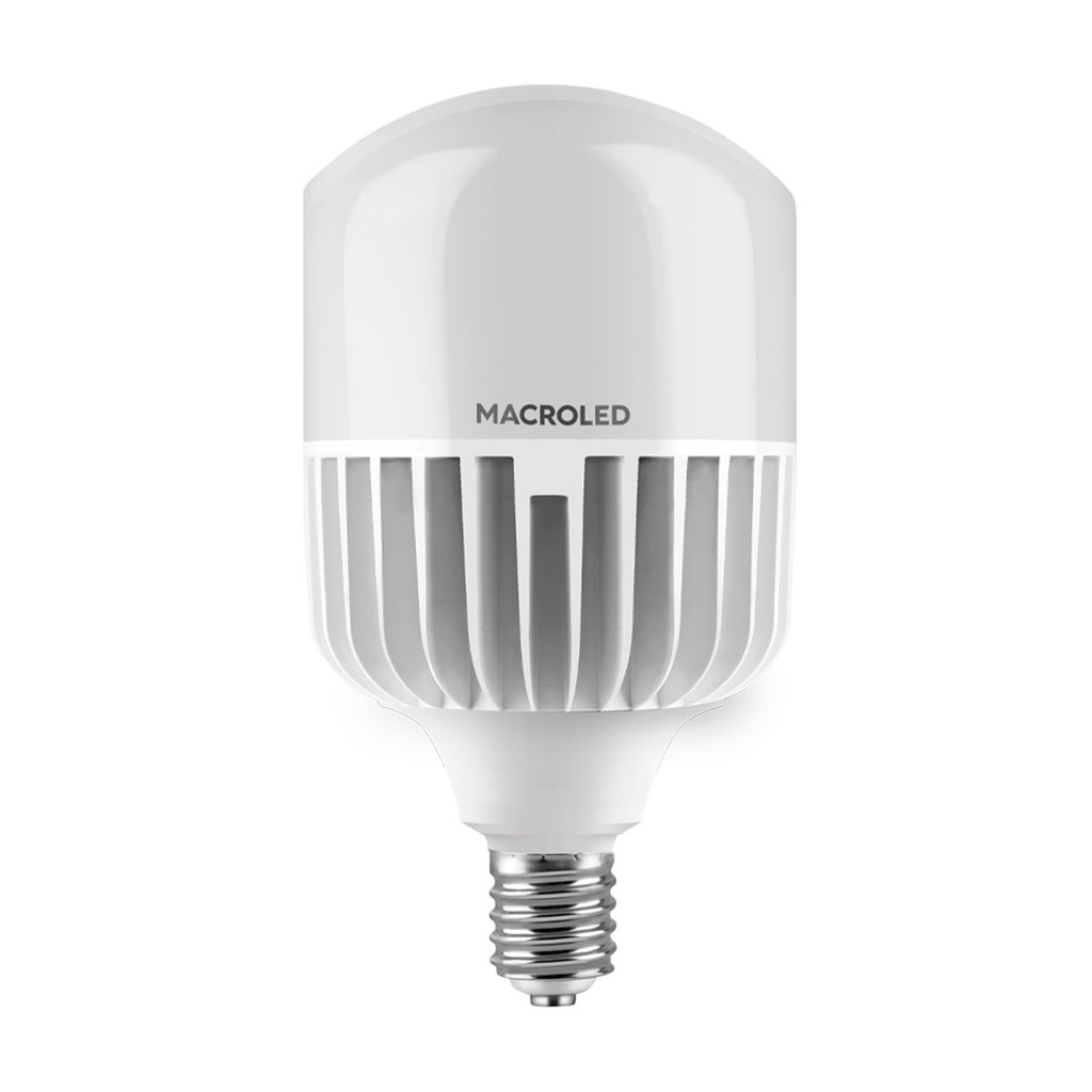 FOCO LED TIPO BOTELLA 90W E40 100-240VAC LUZ FRÍA 6500K