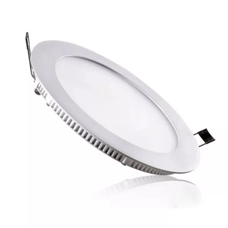 DOWNLIGHT LED BLANCO CIRCULAR EMPOTRABLE 18W 85-265VAC LUZ NEUTRA 4500K