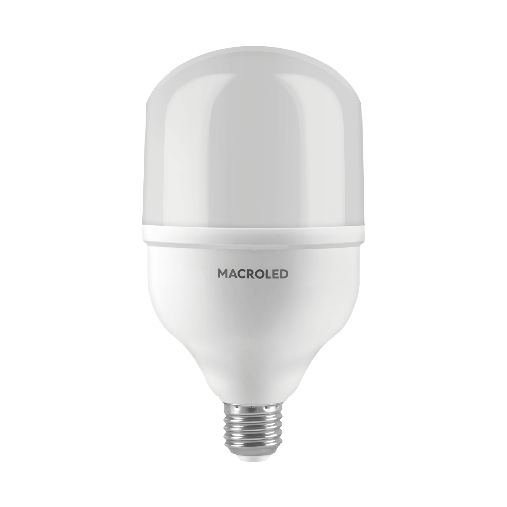 FOCO LED TIPO BOTELLA 30W E27 180-240VAC LUZ FRÍA 6500K
