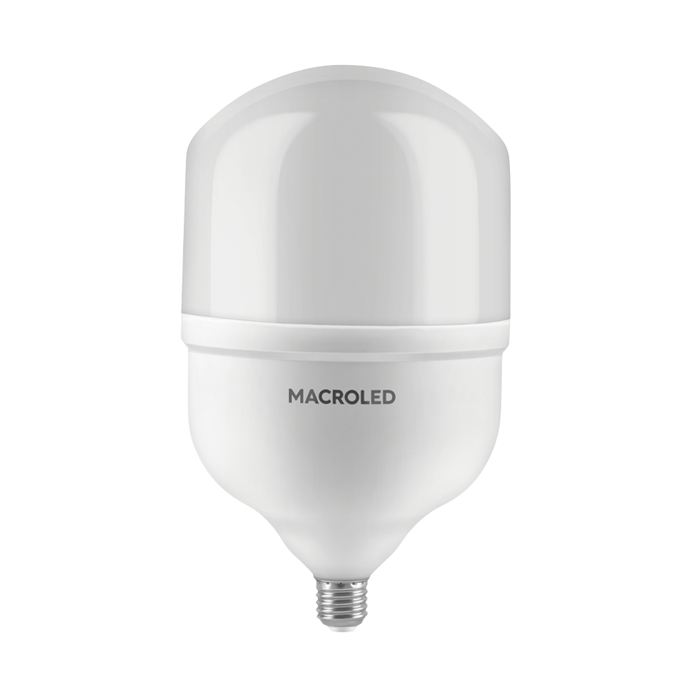 FOCO LED TIPO BOTELLA 60W E27 180-240VAC LUZ CÁLIDA 3000K