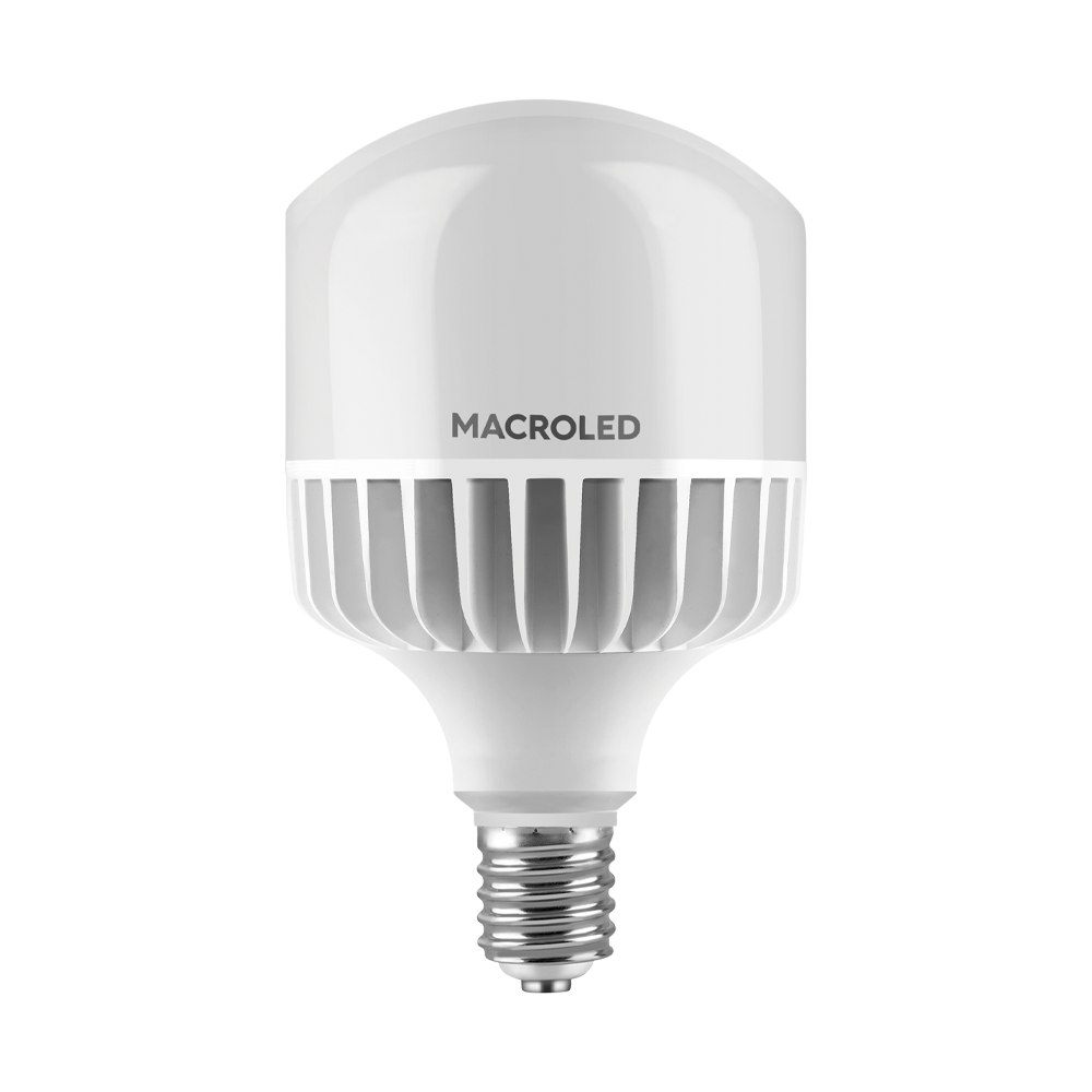 FOCO LED TIPO BOTELLA 60W E40 100-240VAC LUZ FRÍA 6500K