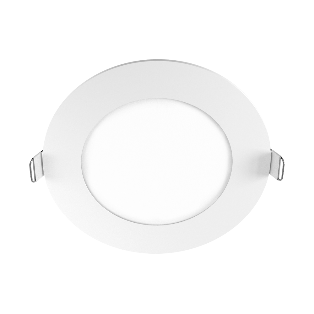 DOWNLIGHT LED BLANCO CIRCULAR EMPOTRABLE 6W 85-265VAC LUZ CÁLIDA 3000K