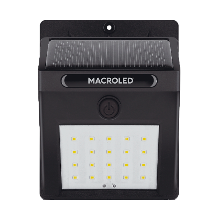 APLIQUE LED SOLAR DE PARED 1.5W IP54 LUZ FRÍA 6500K