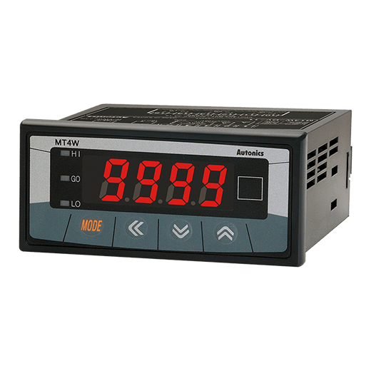 Medidor Digital para Panel Multiple 4 digitos, 5A Corriente AC, 96x48mm