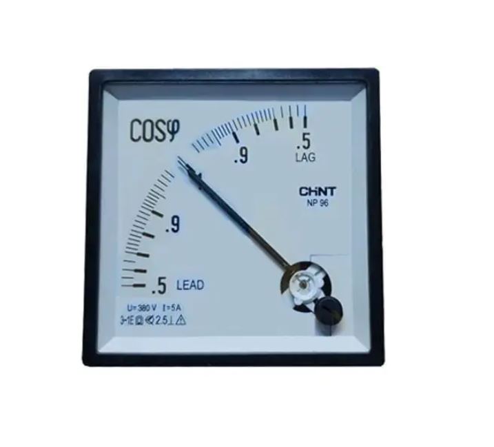 Medidor De Factor De Potencia -0.5 +1 +0.5 220V