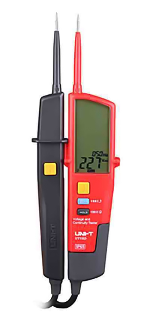 Probador De Voltaje Y Continuidad Hasta 690 V AC/DC, Con Prueba De RCD Y Linterna