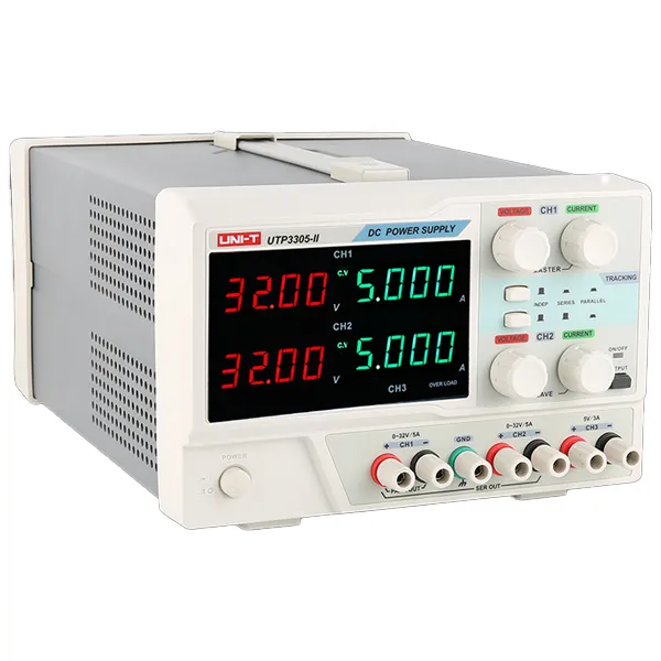 Fuente De Alimentacion Dc Programable 2 Canales De 32 V / 3 A Y Uno De 5 V / 3 A