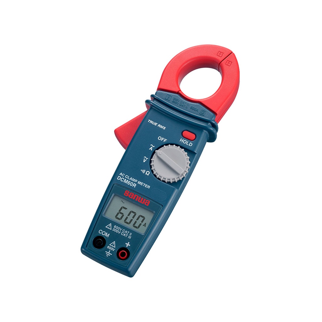 Pinza Amperimetrica Digital 60A Ac, Resolucion Fina