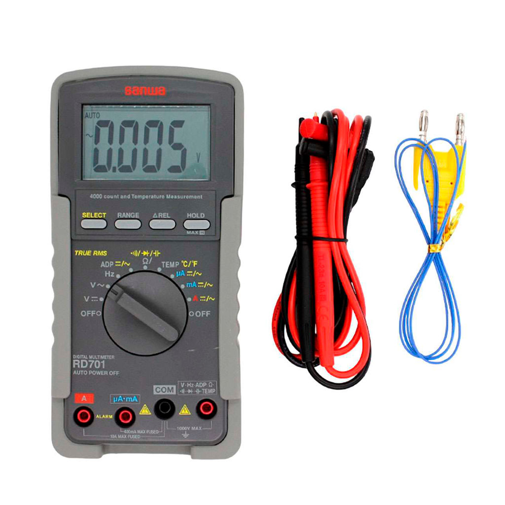 Multimetro De Precision, 1000V, True Rms, 60000 Counts, Para Laboratorio