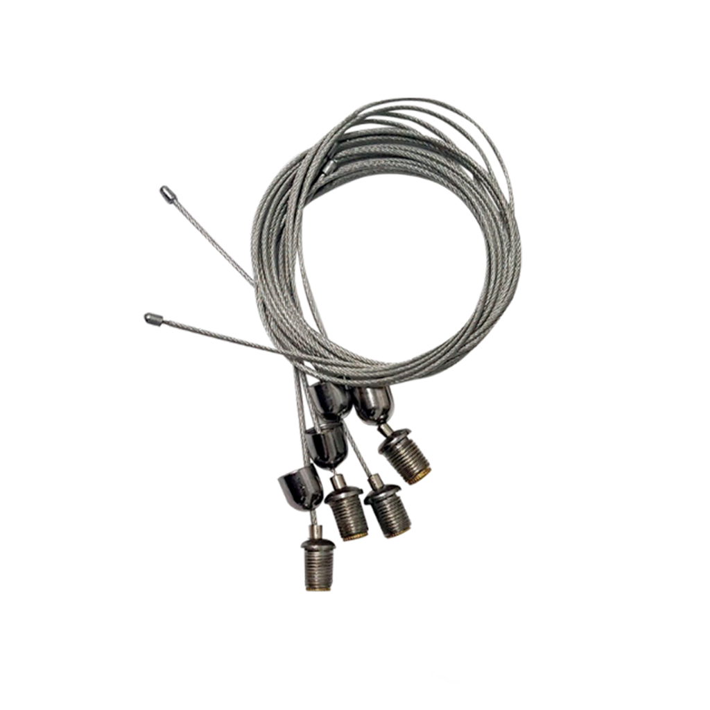 KIT PARA SUSPENDER PANEL LED CUADRADO O RECTANGULAR MACROLED