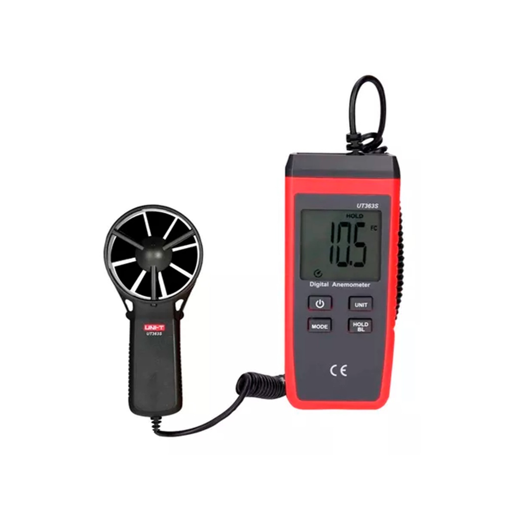 Anemometro Digital 0.3–30 M/S Y –10 °C A 45 °C, Compacto Y Portatil