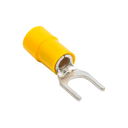 Terminal Horquilla Aislado Ø 5/32&quot; – 10-12 AWG Amarillo (100 und)
